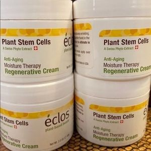 Lot of 4-Eclos Moisture Plant Stem Cell Cream Regenerative Moisturizer 2 ea New
